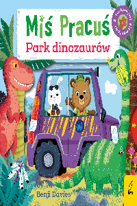 okładka książki - Park dinozaurów.Miś Pracuś