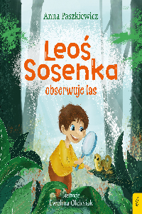 okładka książki - Leoś Sosenka obserwuje las